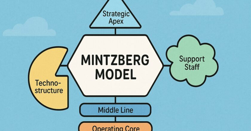 Het Mintzberg model uitgelegd: zo gebruik je het om organisaties echt beter te laten functioneren