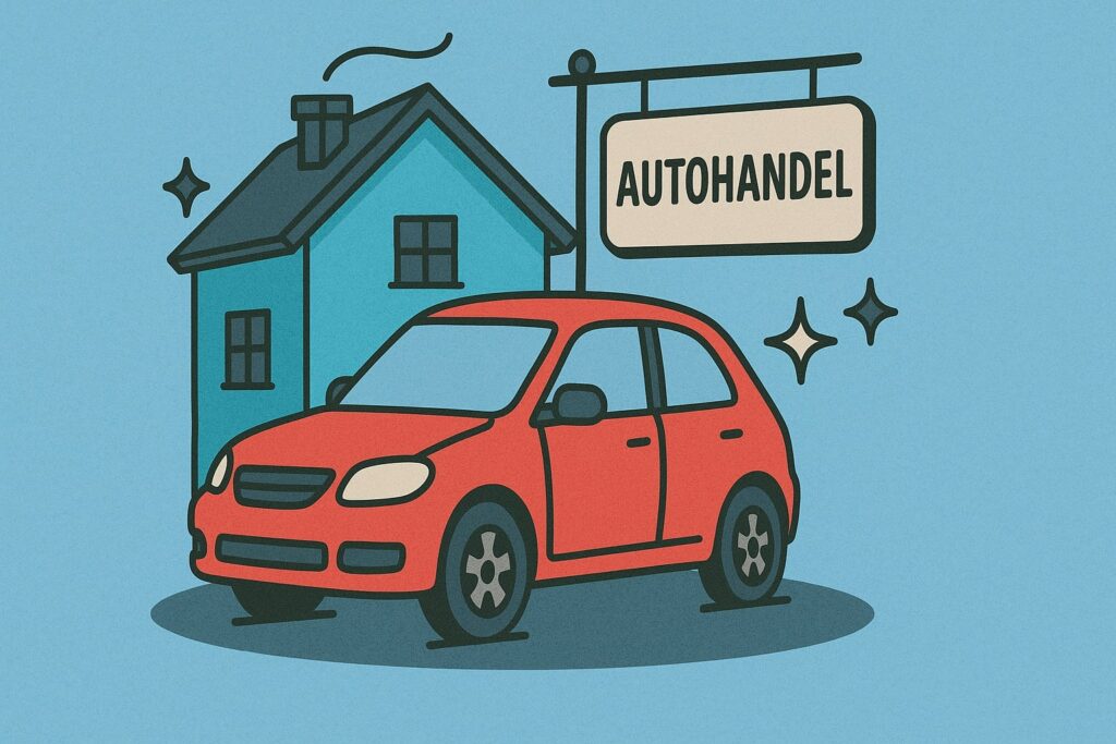autohandel beginnen aan huis, autohandel