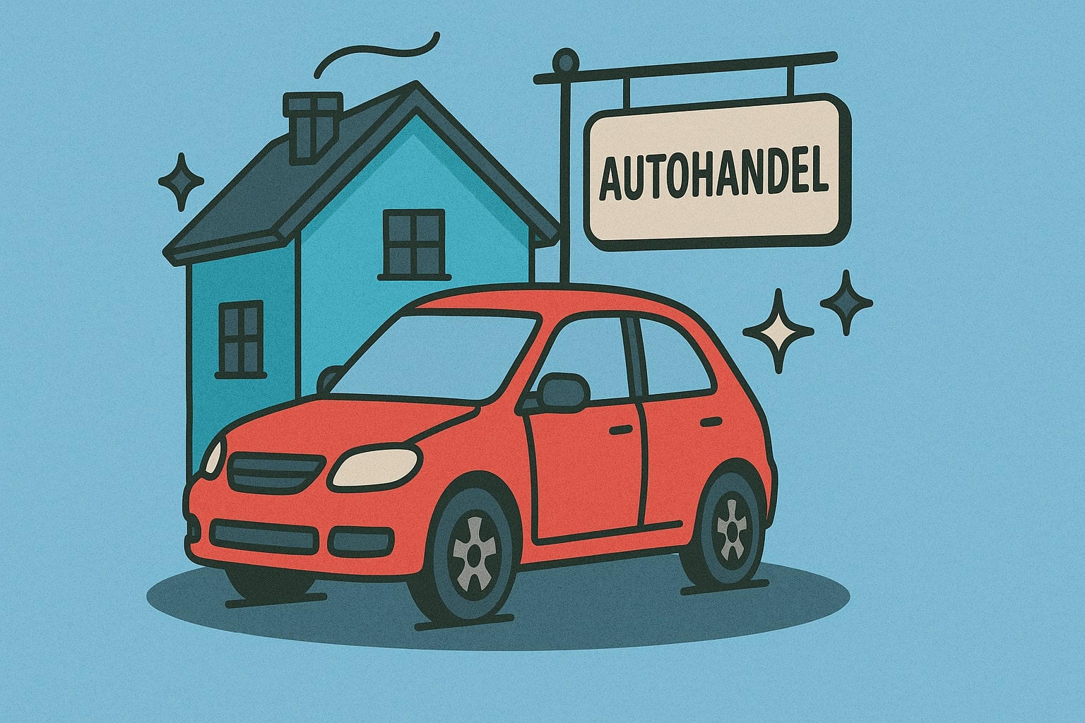 autohandel beginnen aan huis, autohandel