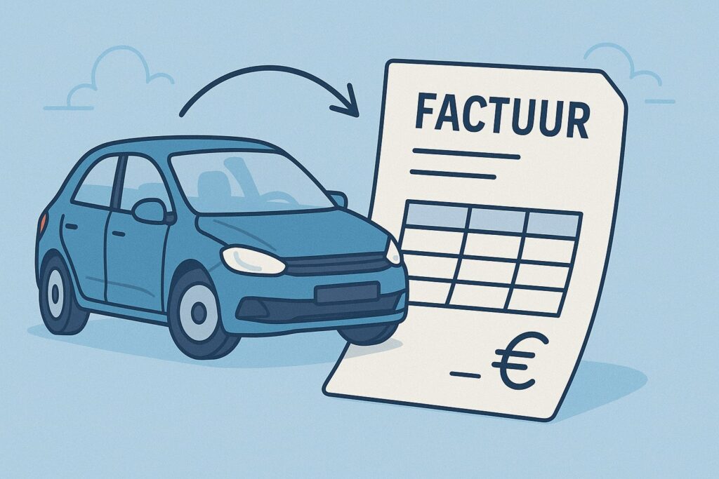 reiskosten op factuur, reiskosten