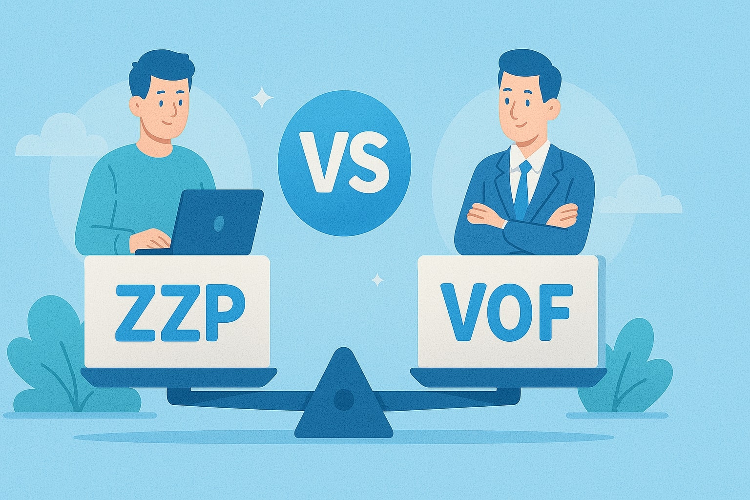verschil zzp en vof, zzp, vof