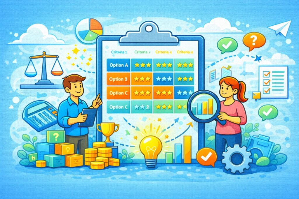 multicriteria analyse