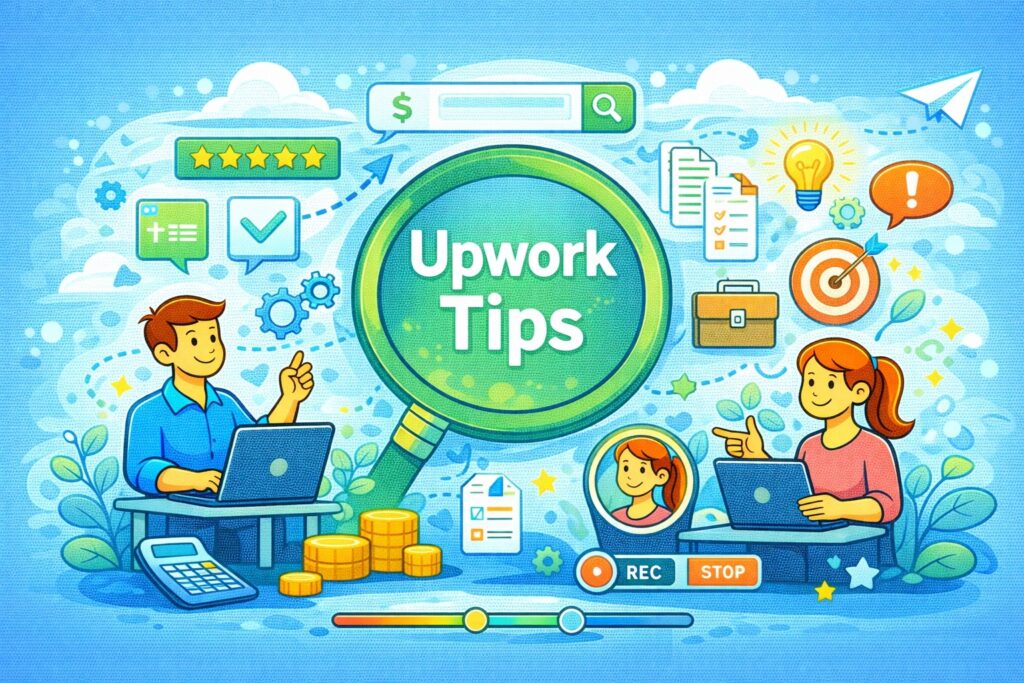 upwork tips, upwork
