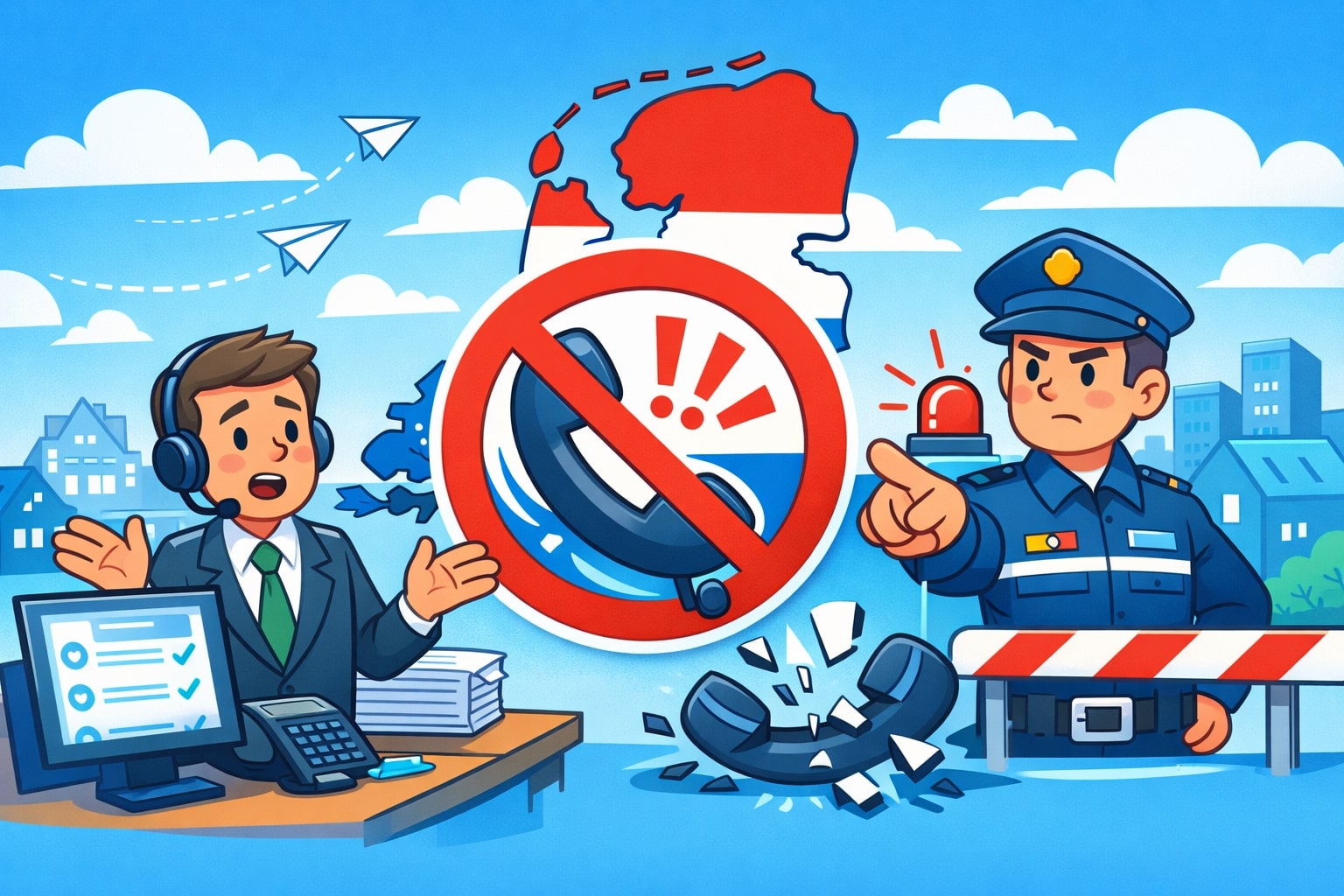 koude acquisitie verboden nederland, koude acquisitie