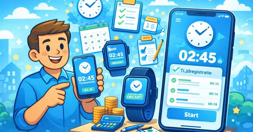 Beste urenregistratie app kiezen op basis van grip, eenvoud en inzicht