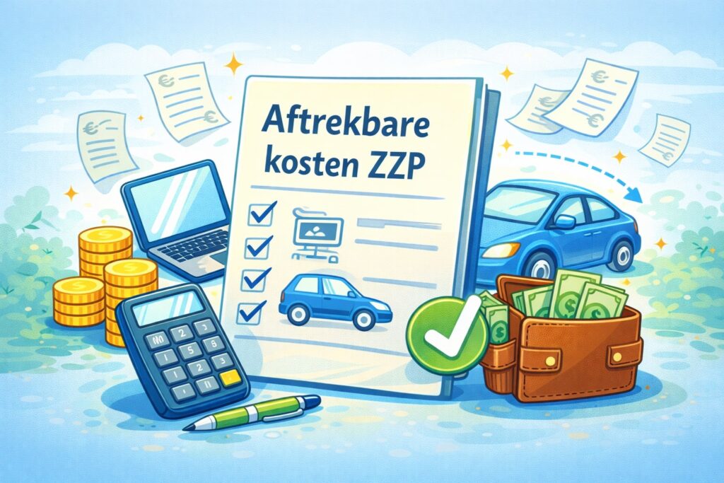 aftrekbare kosten zzp, aftrekbaar