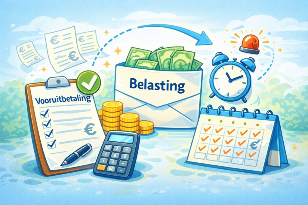 belasting vooruit betalen