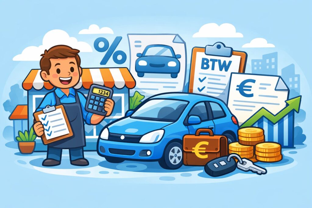 Kleineondernemersregeling en de auto van de zaak: zo werken de fiscale regels in de praktijk